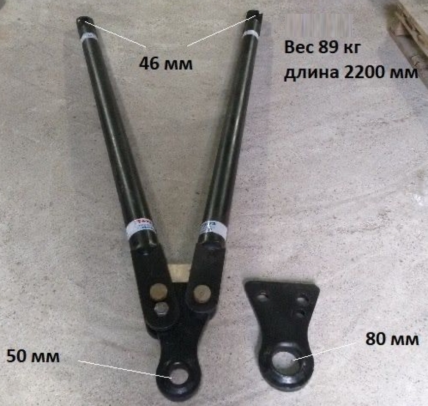 чертеж жесткой сцепки для грузовиков